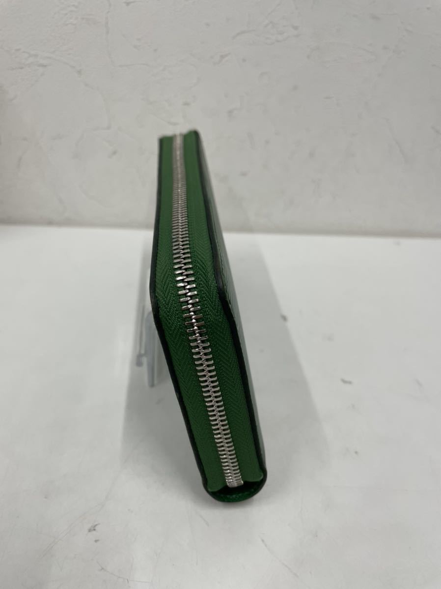 LOUIS VUITTON ルイヴィトン 長財布 ジッピーウォレット エピ グリーン 緑 レザー M60303_画像4