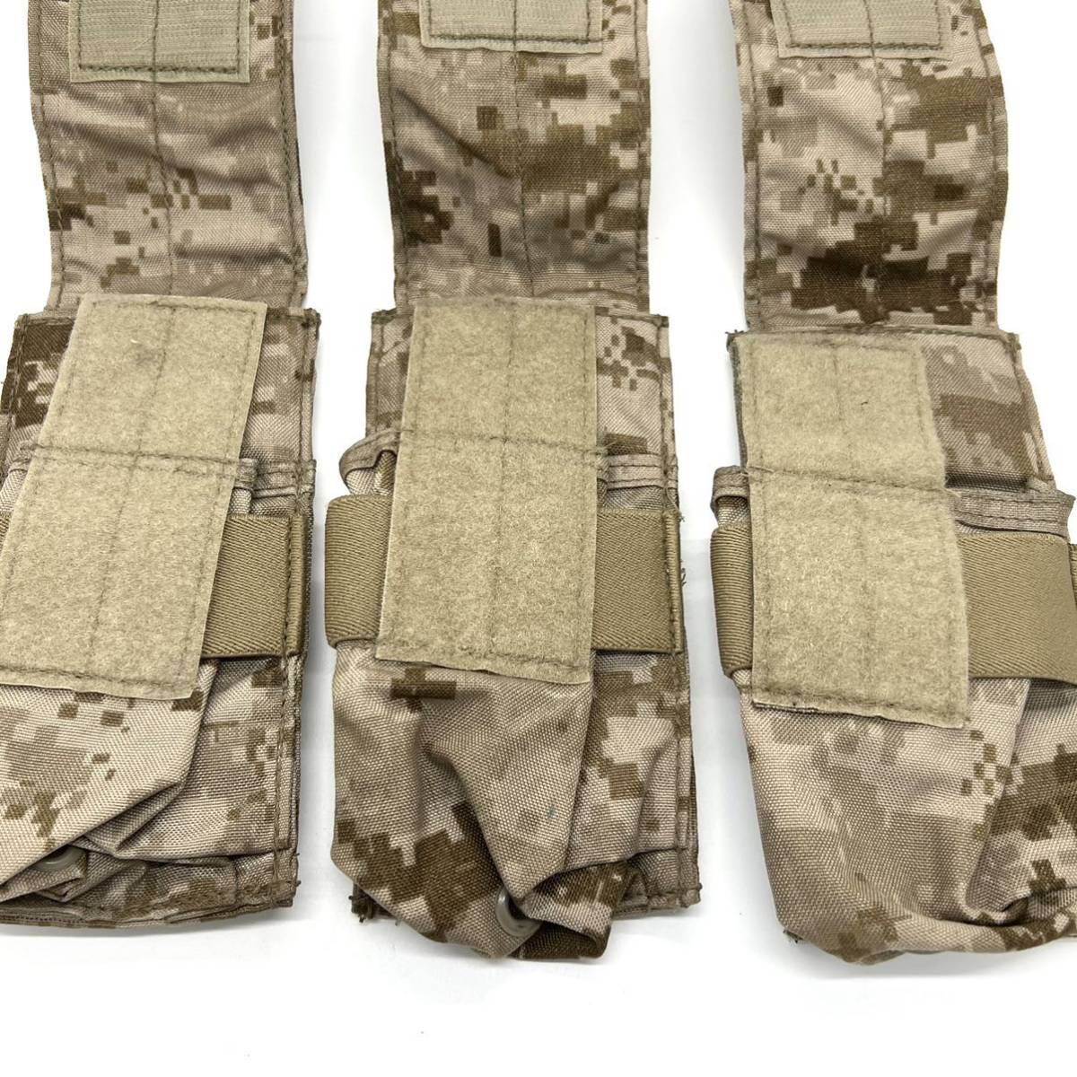 未使用 Eagle 黒ファス MLCS シングル フラググレネードポーチ カーキ