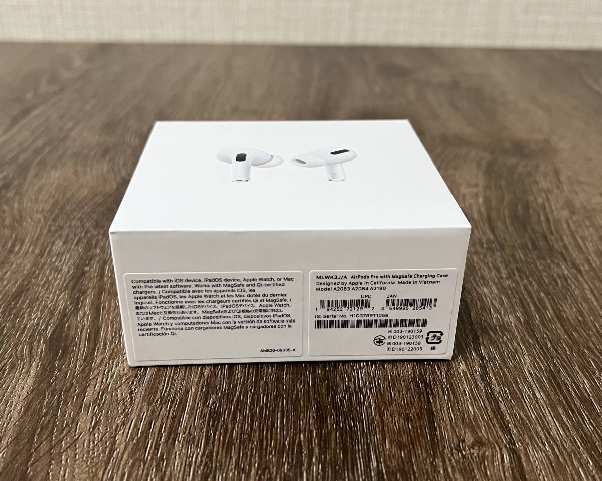 AirPods Pro Apple純正MagSafe充電ケース付き｜PayPayフリマ