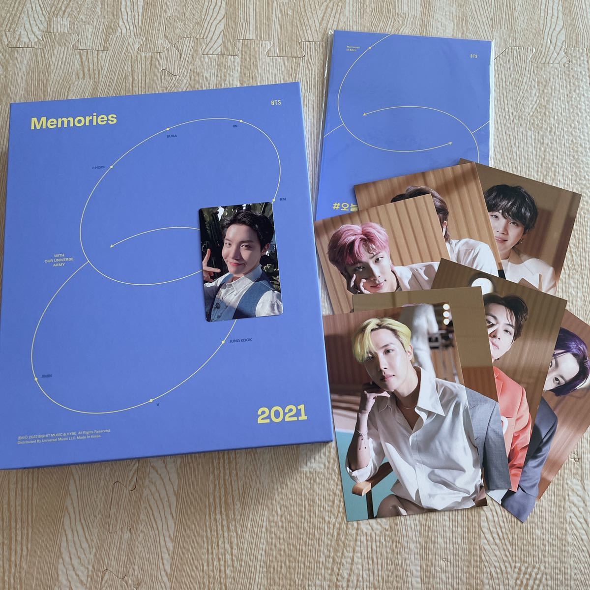 最新 BTS DVD MEMORIES OF 2021 メモリーズ トレカ ホビ_画像1