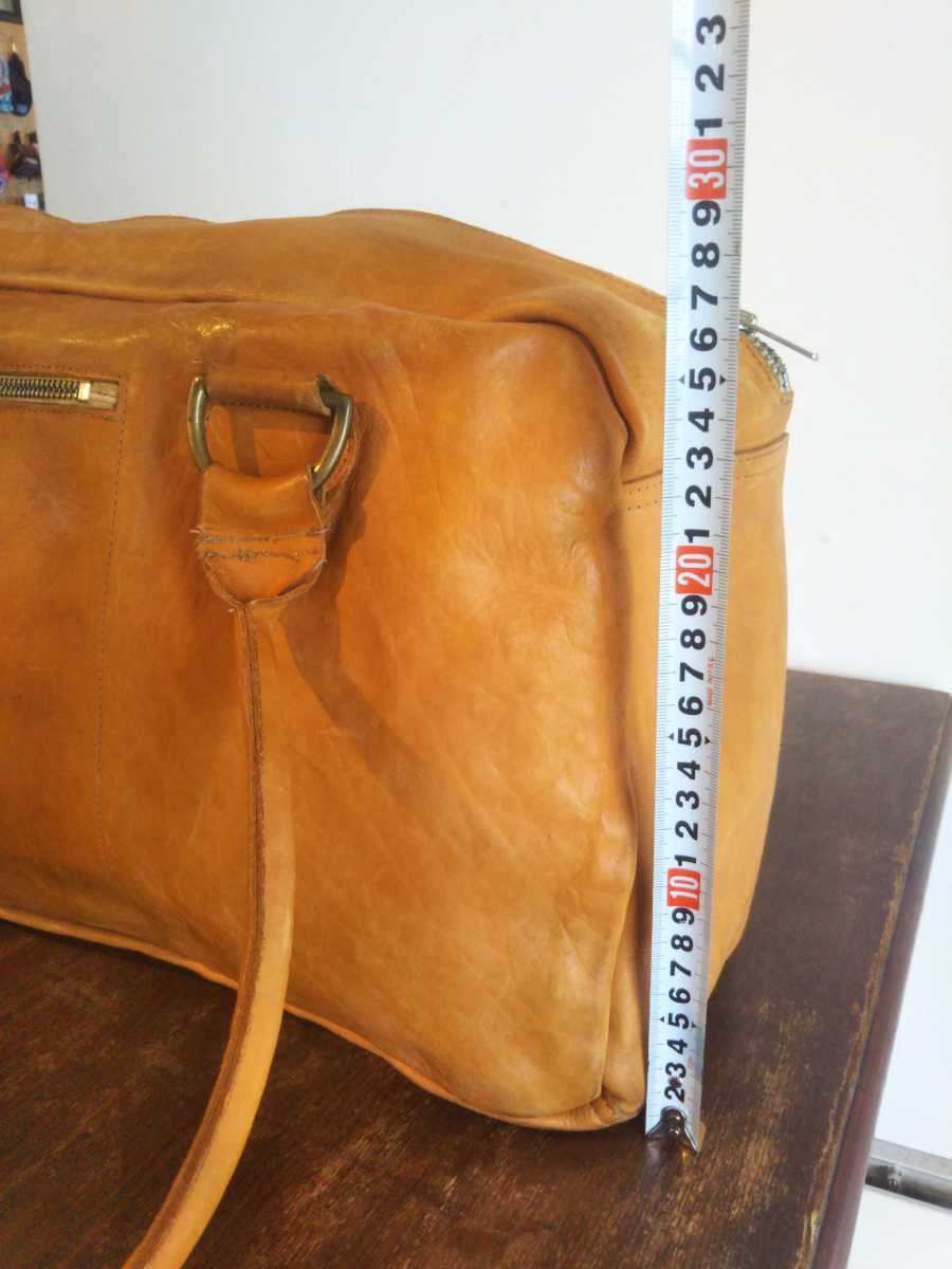 良品! 最高級! Paul Harnden ポール・ハーデン レザー特大チャンキー