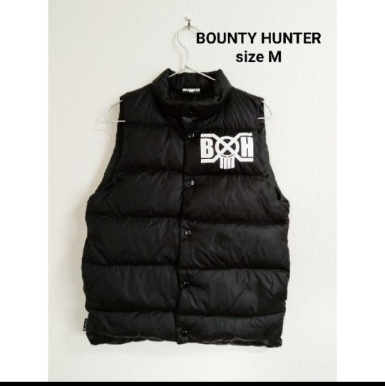 美品 BOUNTY HUNTER バウンティーハンター ダウンベスト shuma.mx