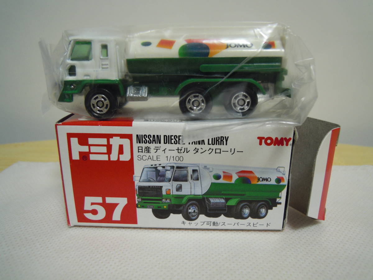 トミカ 57 日産 ディーゼル タンクローリー JOMO NISSAN DIESEL トミカ 57 日産 ディーゼル タンクローリー JOMO NISSAN DIESEL