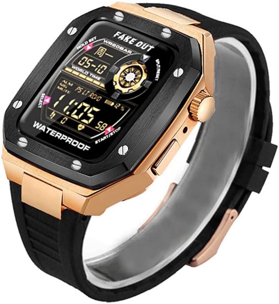 国内送料無料 Apple Watch 45ミリ用ラバーベルト lepiceriedeshalles.coop