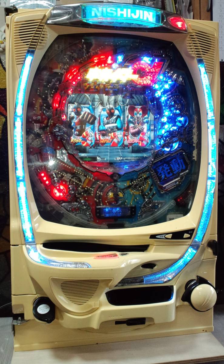 西陣◎CRキカイダー01F◎循環実機 西陣◎CRキカイダー01F◎循環実機