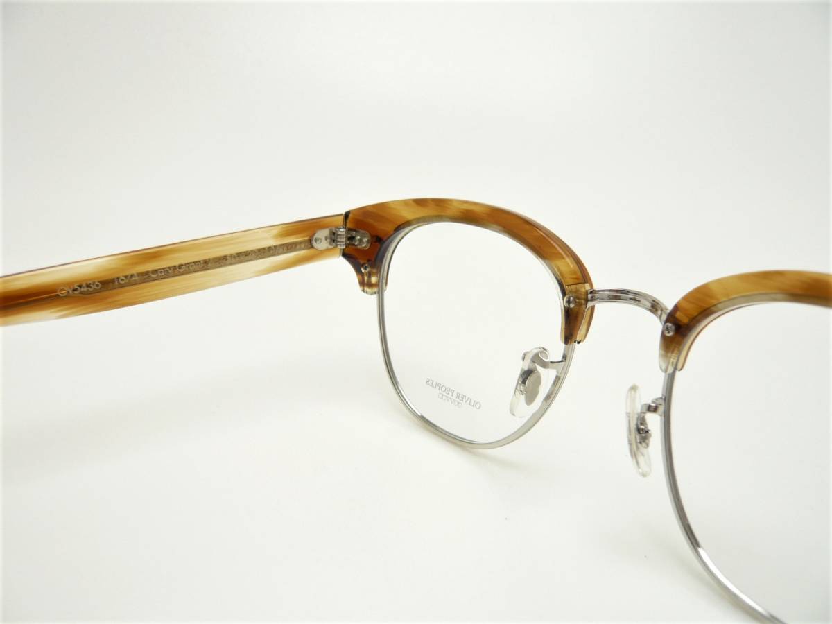 新品 希少モデル オリバーピープルズ メガネ OV5436 1674-50 CARY GRANT 2 フレーム OLIVER PEOPLES 正規品 専用ケース付 ラスト1本_画像9