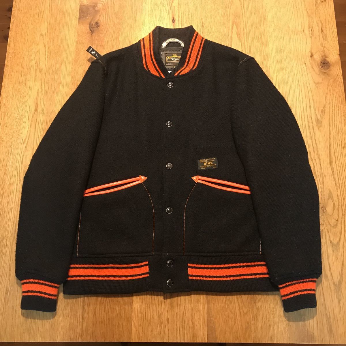 Yahoo!オークション - WTAPS ハリスツイード スタジャン VARSITY J...