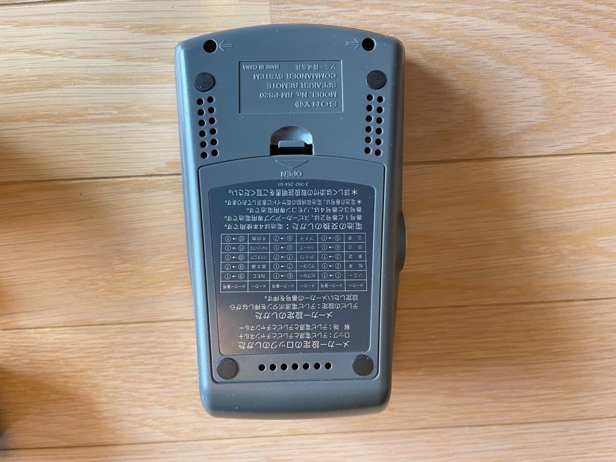 SONY スピーカー付　リモートコマンダー　RM-PS20