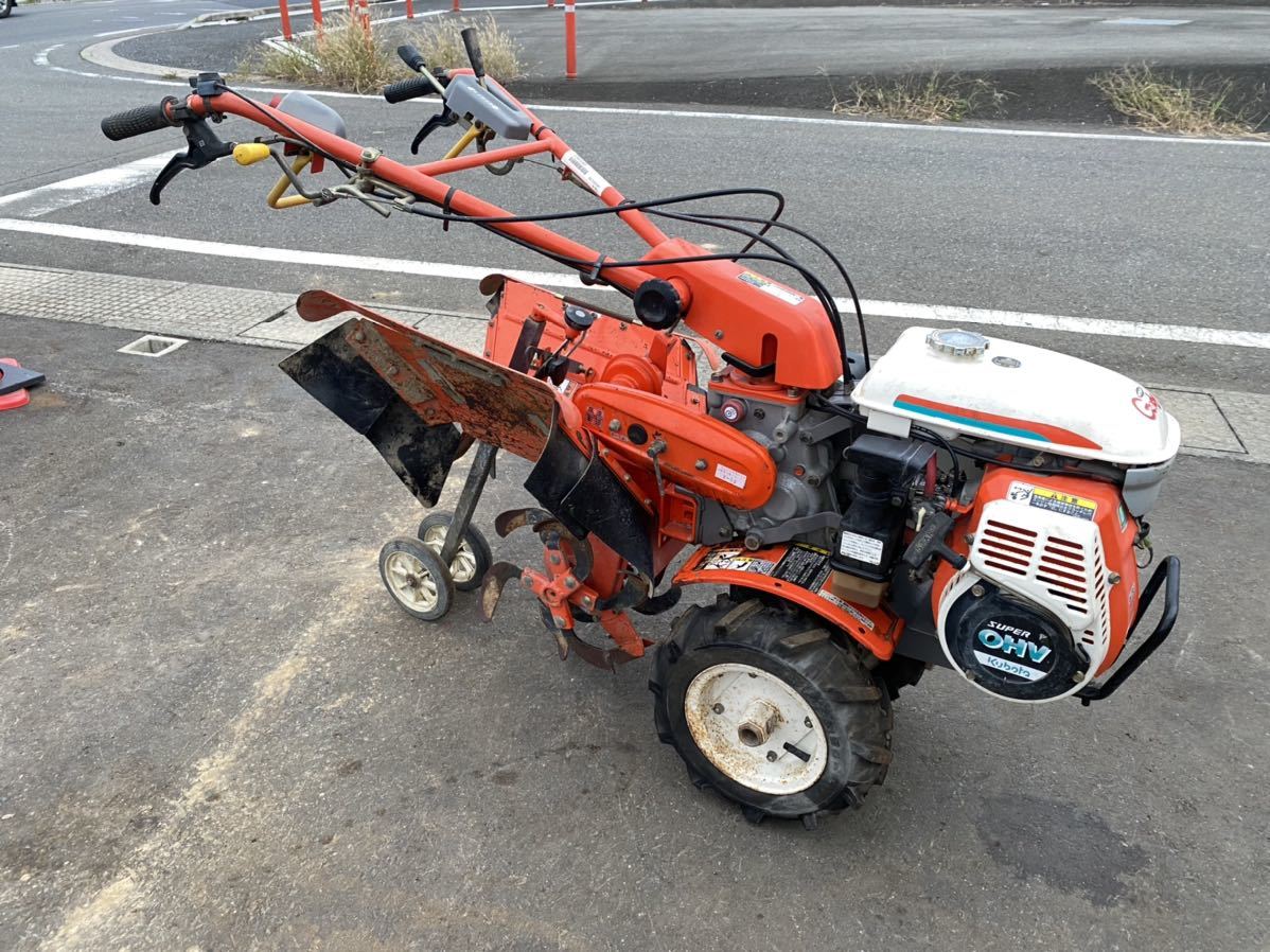 クボタ管理機 ネギローター TA6 6.2馬力 ネギ等 溝掘り 土寄せ クボタ管理機 ネギローター TA6 6.2馬力 ネギ等 溝掘り 土寄せ