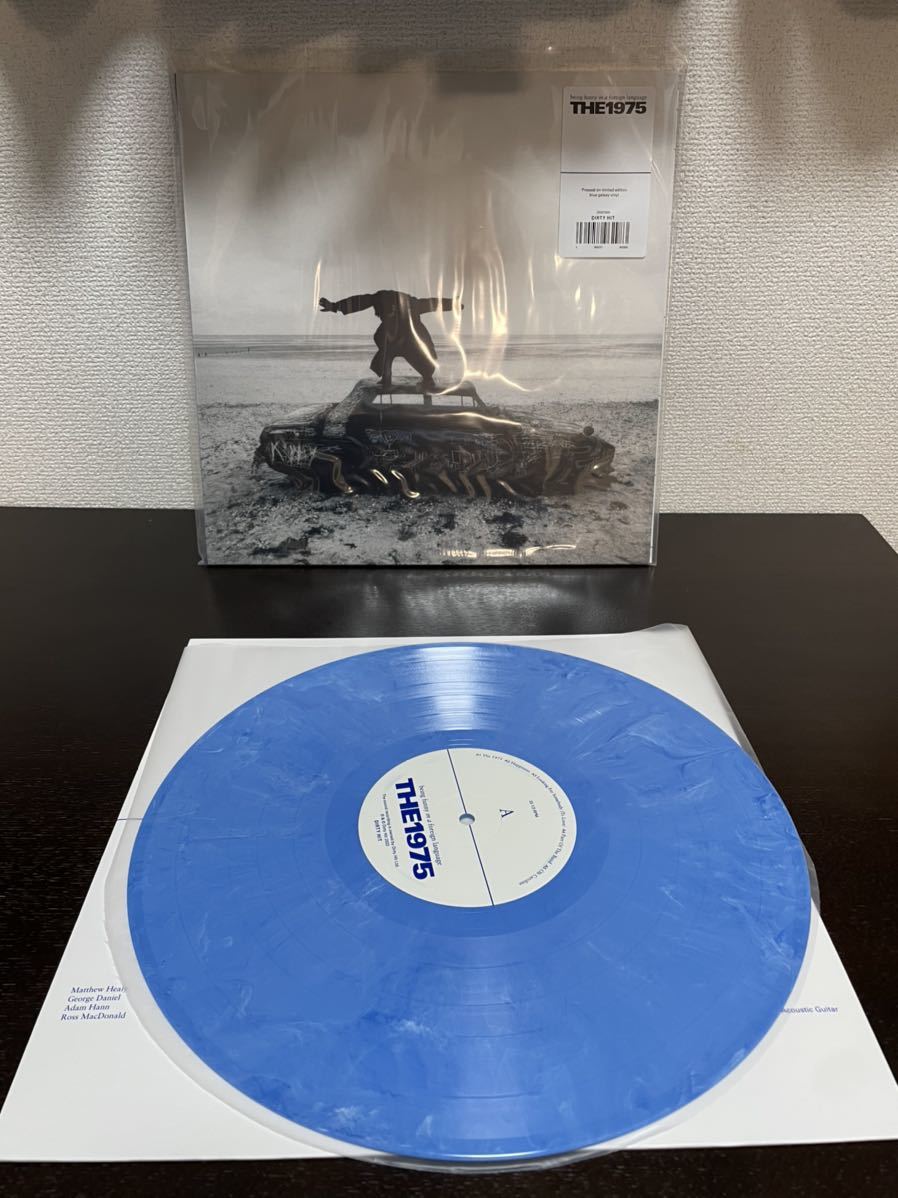 THE 1975 最新作 限定 BLUE GALAXY VINYL アナログ レコード 美品 希少盤 