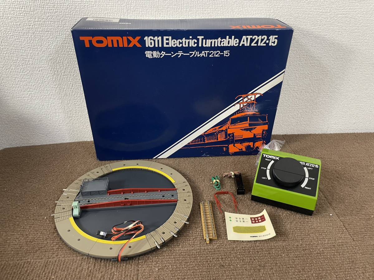 ★TOMIX 1611 電動ターンテーブル AT212-15 動作未確認★ ☆TOMIX 1611 電動ターンテーブル AT212-15 動作未確認☆ 宅配