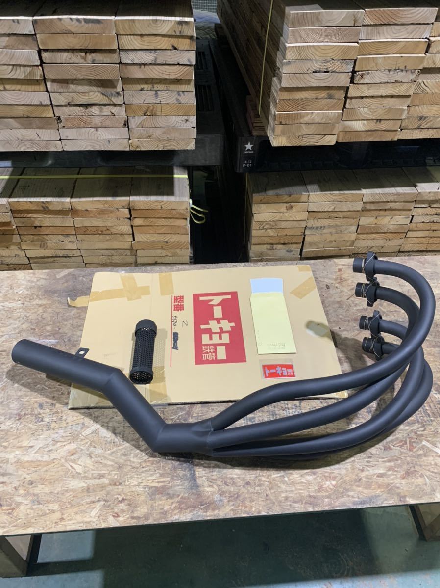 z1 z2 kz トーキョー鉄管 昭和アナログ ロングエキパイ バッフル付き