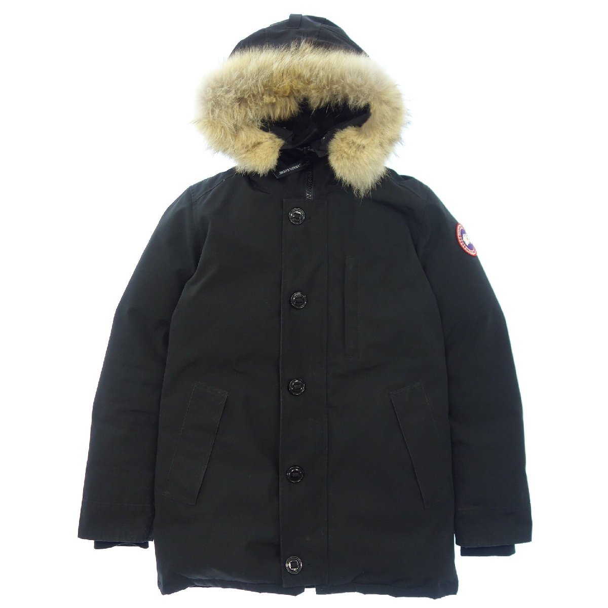 ◇カナダグース ダウンジャケット ジャスパーパーカ 3438JM メンズ S 黒 CANADA GOOSE【AFA4】