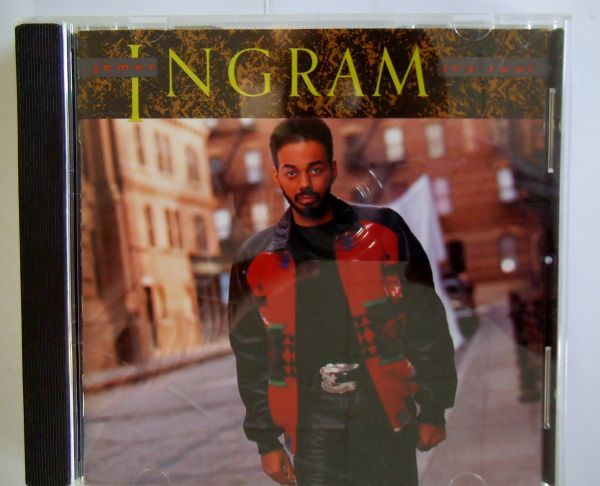 C/国内盤中古CD☆ジェームス・イングラム(JAMES INGRAM)「IT' REAL」☆　解説・英詞、対訳つき☆帯はありません☆品番22P2-2773_画像1