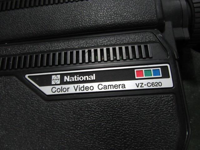 ナショナル カラービデオカメラ VZ-C620 配線切れ ジャンク 昭和レトロ 骨董品の画像2