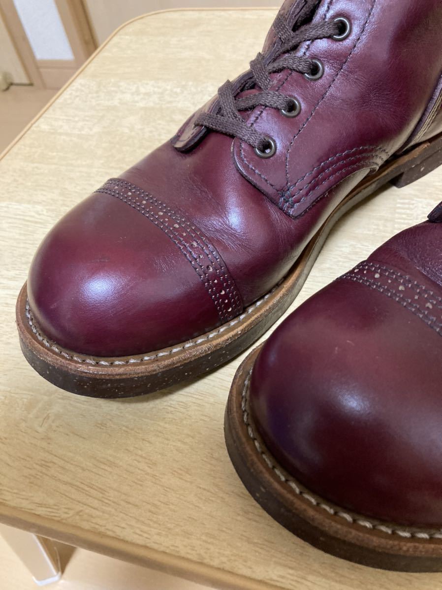 15年製 希少 7D RED WING 8012 アイアンレンジ 25cm red wing 15年製 希少 7D RED WING 8012 アイアンレンジ 25cm red wing