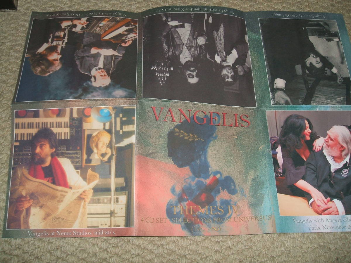 ヴァンゲリス CD Vangelis Themes Ⅳ 4枚組全99曲 限定100枚 ヴァンゲリス CD Vangelis Themes Ⅳ 4枚組全99曲 限定100枚