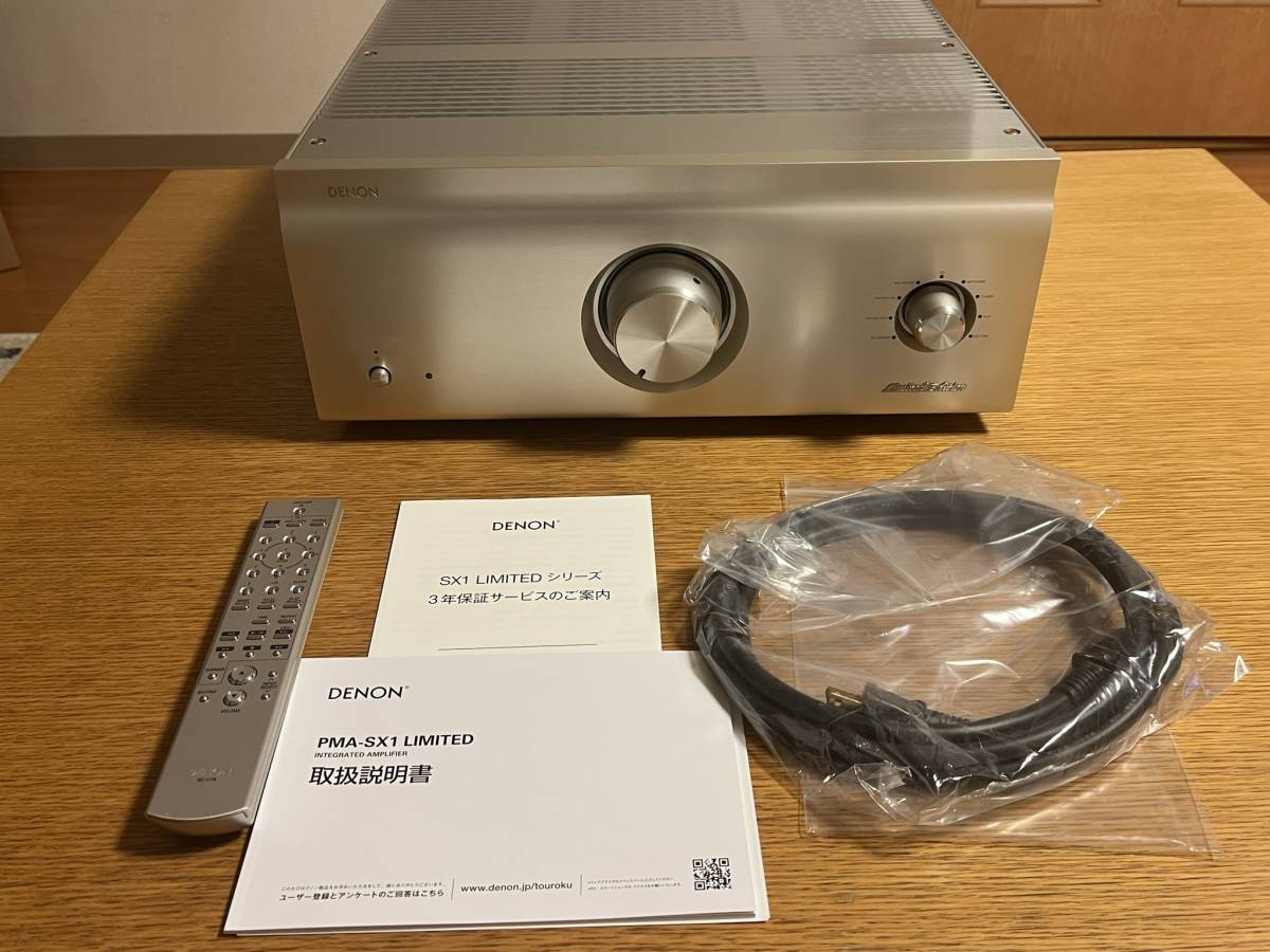 Yahoo!オークション - 【美品】DENON PMA-SX1 LIMITED デノン Yahoo!オークション - 【美品】DENON PMA-SX1 LIMITED デノン