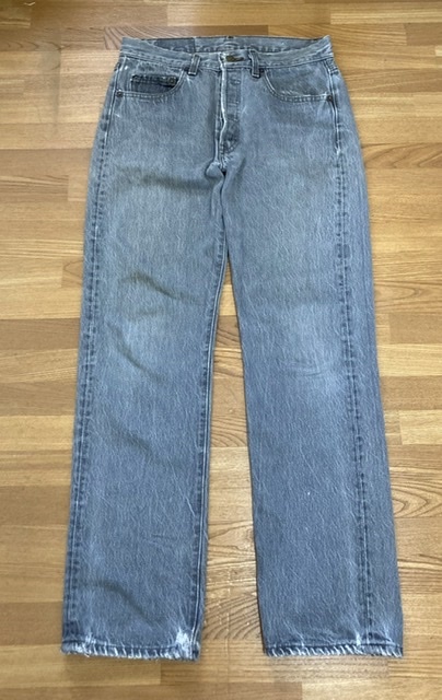 初期86年製！先染め黒！80's USA製 VINTAGE Levi's 501-0658 532刻印 ブラックデニムパンツ ヴィンテージ オリジナル 古着_画像1