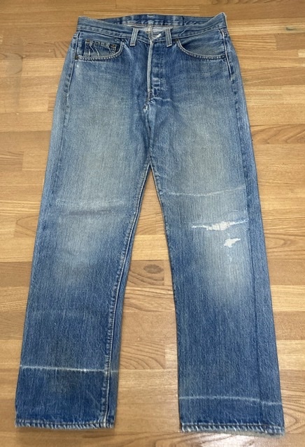 70's VINTAGE Levi's 501 66前期 デニムパンツ ヴィンテージ オリジナル USA製 75年製 古着_画像2