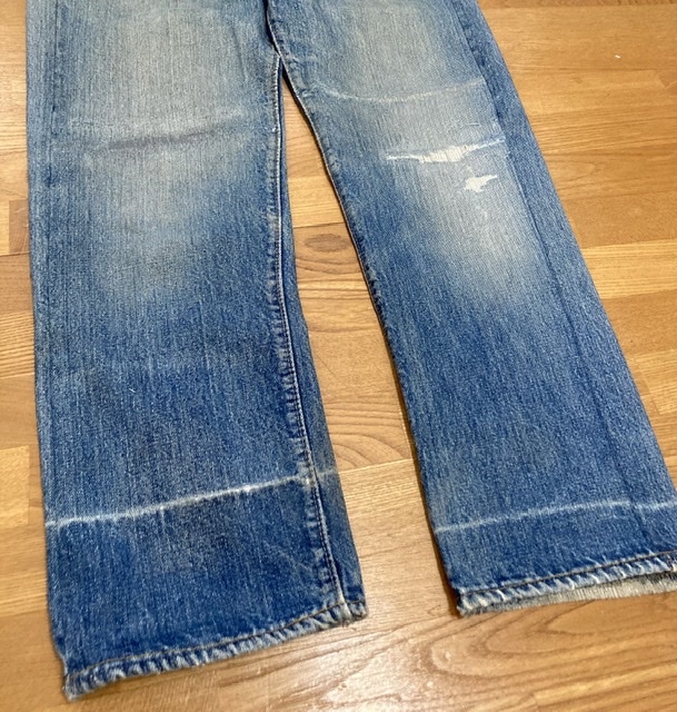 70's VINTAGE Levi's 501 66前期 デニムパンツ ヴィンテージ オリジナル USA製 75年製 古着_画像4