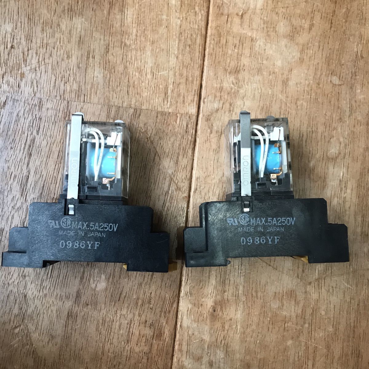パワーリレー ソケット10個セット MY4N-D2+PYF14A 10個セット 汎用