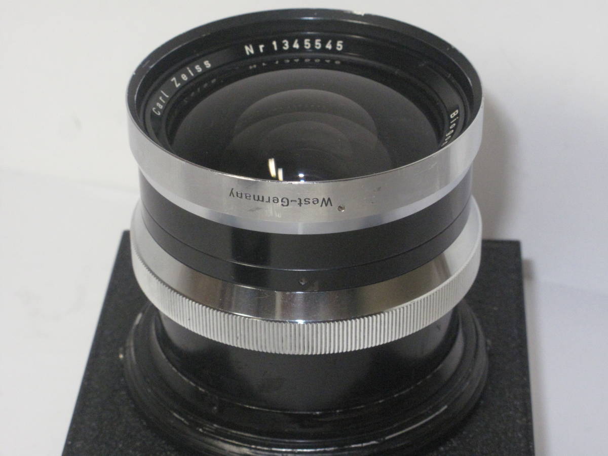 Carl Zeiss Biogon super wide-angle 53mm f4.5 ( 4×5 Lynn ho f large size lens ) # rare article # 10660