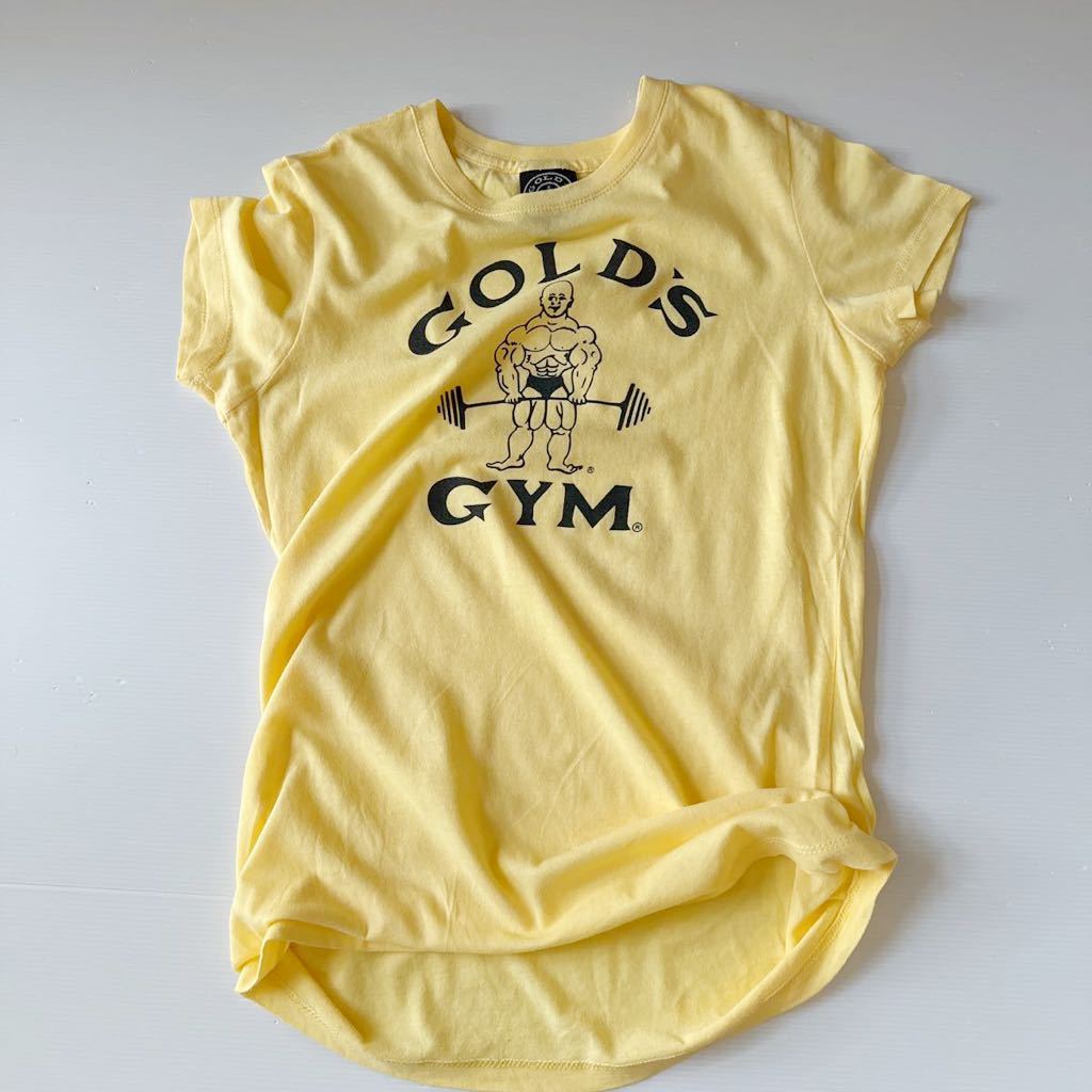 Yahoo!オークション - ゴールドジム Tシャツ 女性M1回洗濯 Yahoo!オークション - ゴールドジム Tシャツ 女性M1回洗濯