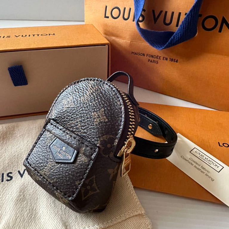 ルイヴィトン ブレスレット ブラスレ パーティー パームスプリング PVC×レザー ブラウン 未使用 LOUIS VUITTON Party palm spring M6563A