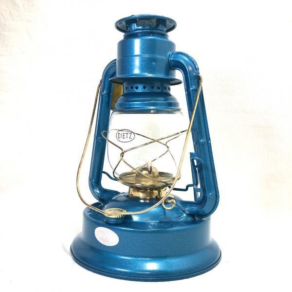デイツ ランタン リトルウィザード No.1 ブルー ブラス 新品 Dietz #1 Little Wizard Oil Lamp Burning Lantern ランタン Blue