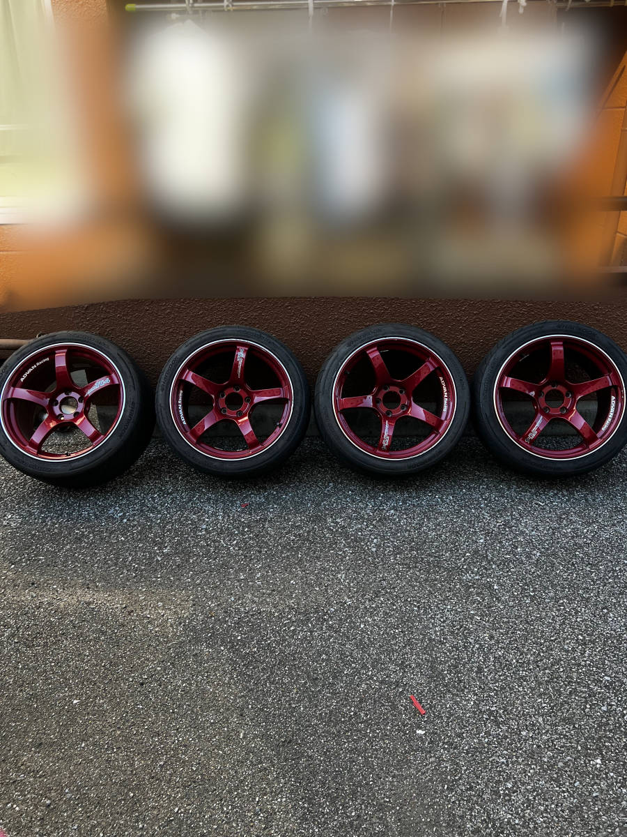 激安直営店 □新品□ヨコハマ アドバン レーシング RG4 9.5J-18 off 25