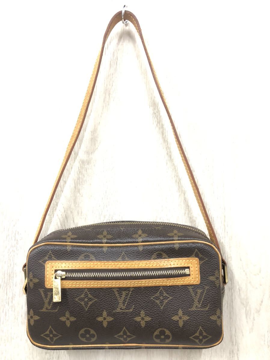 【LOUIS VUITTON】ルイヴィトン★ショルダーバッグ モノグラム ポシェット シテ M51183 10