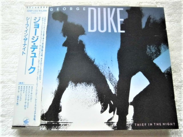 ステッカー帯付 / 初回国内盤 / George Duke / Thief In The Night / Robert Brookins, James Ingram, Stevie Wonder, Brian Potter 参加_画像1