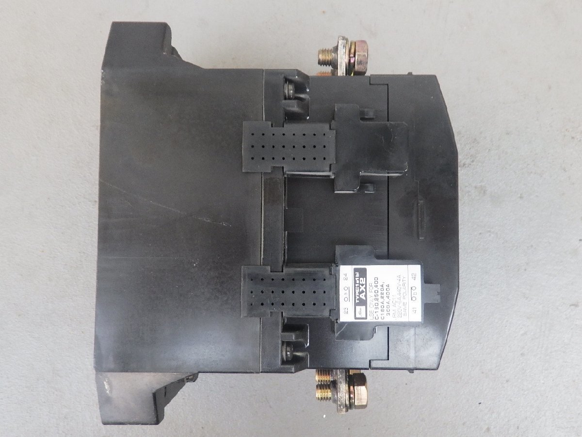 中古 東芝 TOSHIBA 電磁接触器 MAGNETIC CONTACTOR マグネットコンタクター 型式: C180A 管理No.32334_画像6