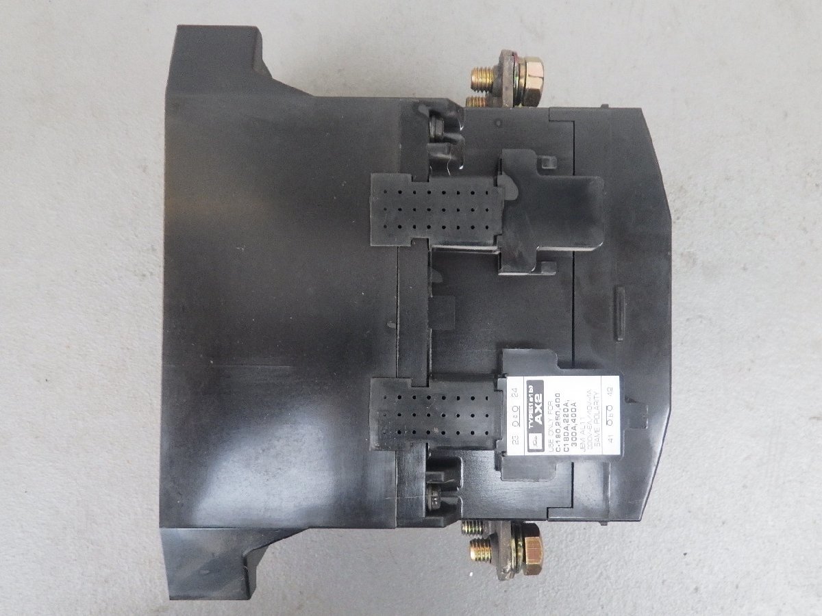 中古 東芝 TOSHIBA 電磁接触器 MAGNETIC CONTACTOR マグネットコンタクター 型式: C180A 管理No.32336_画像6