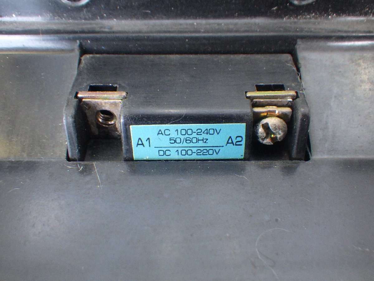 中古 東芝 TOSHIBA 電磁接触器 MAGNETIC CONTACTOR マグネットコンタクター 型式: C180A 管理No.32337_画像9