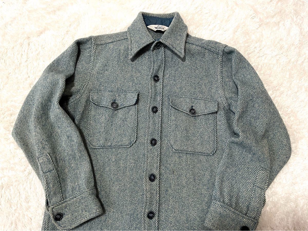 希少 60’s-70’s ウールリッチ CPOシャツ　ウールシャツジャケット