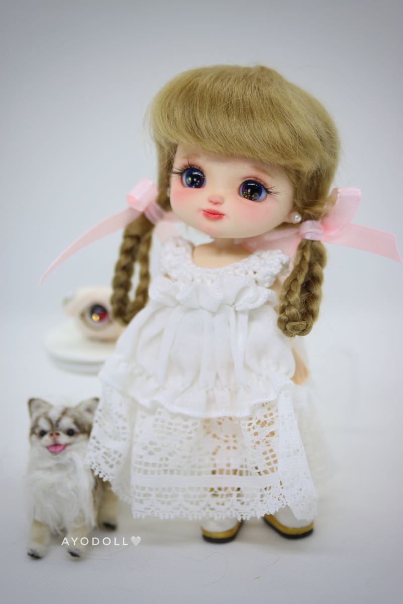 ツンデレちゃん プニプニちゃん ドール用ウィッグ