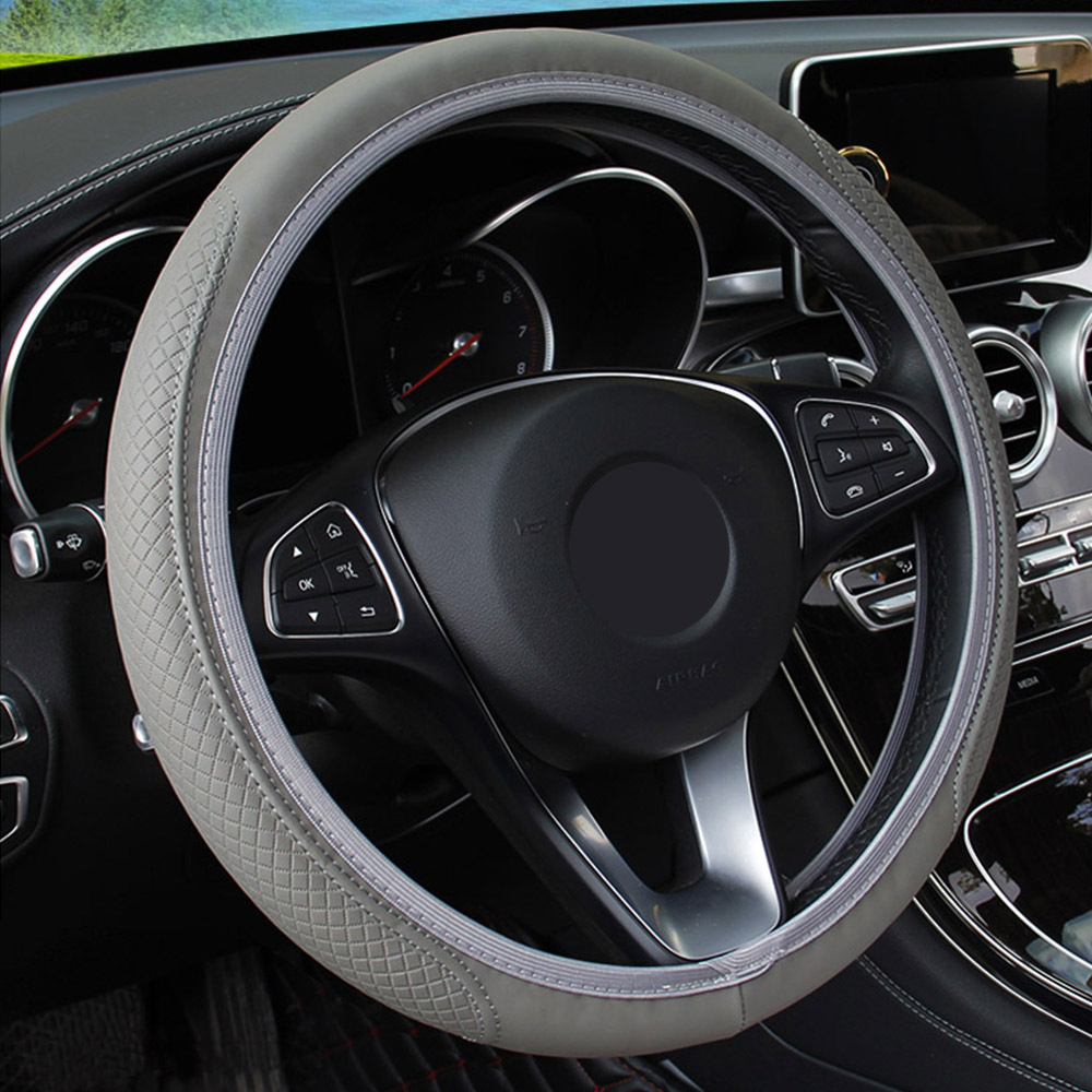 ハンドルカバー ヴィッツ 90系 ステアリングカバー レザー トヨタ 高品質 快適な通気性 滑り防止 衝撃吸収 選べる6色 FORAUTO_画像6