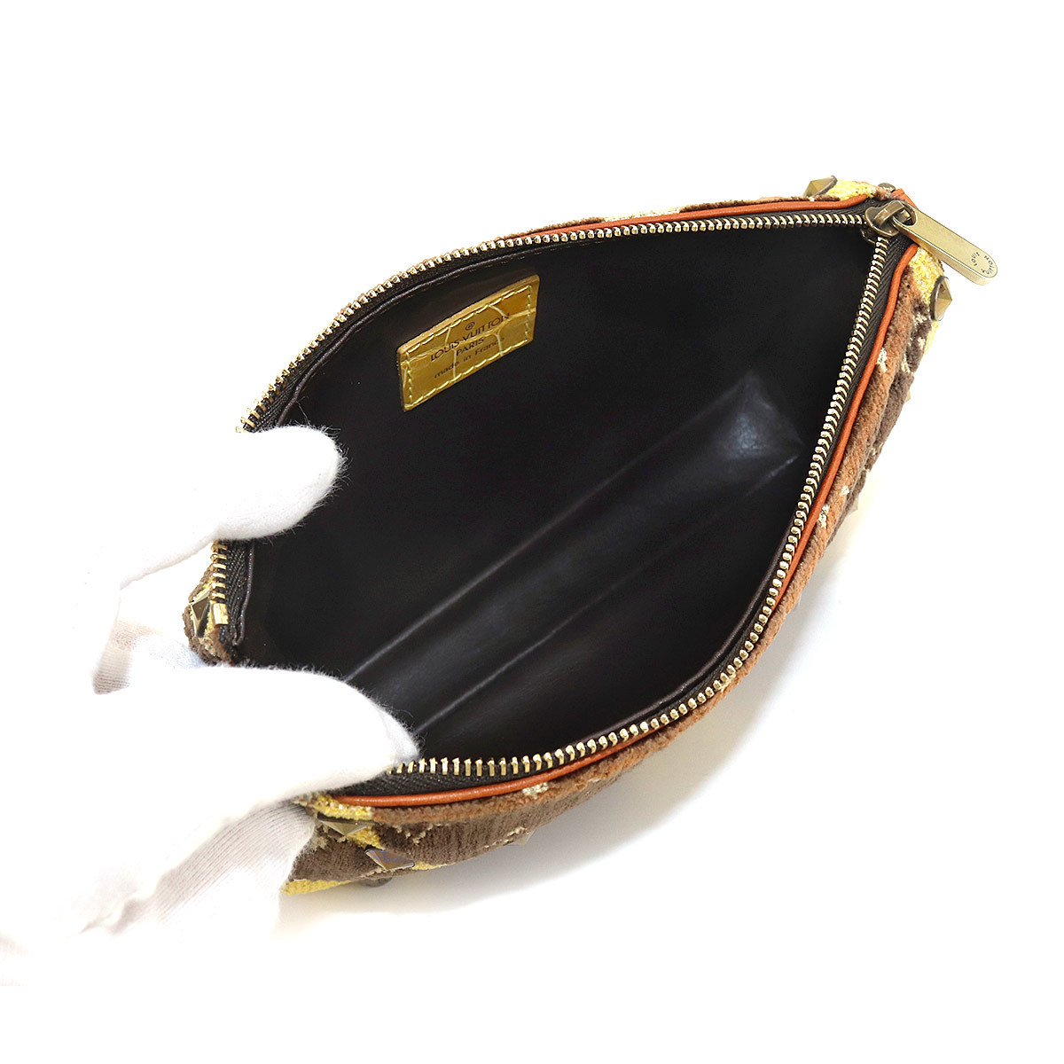 ルイ ヴィトン LOUIS VUITTON モノグラム トロンプルイユ ポシェット