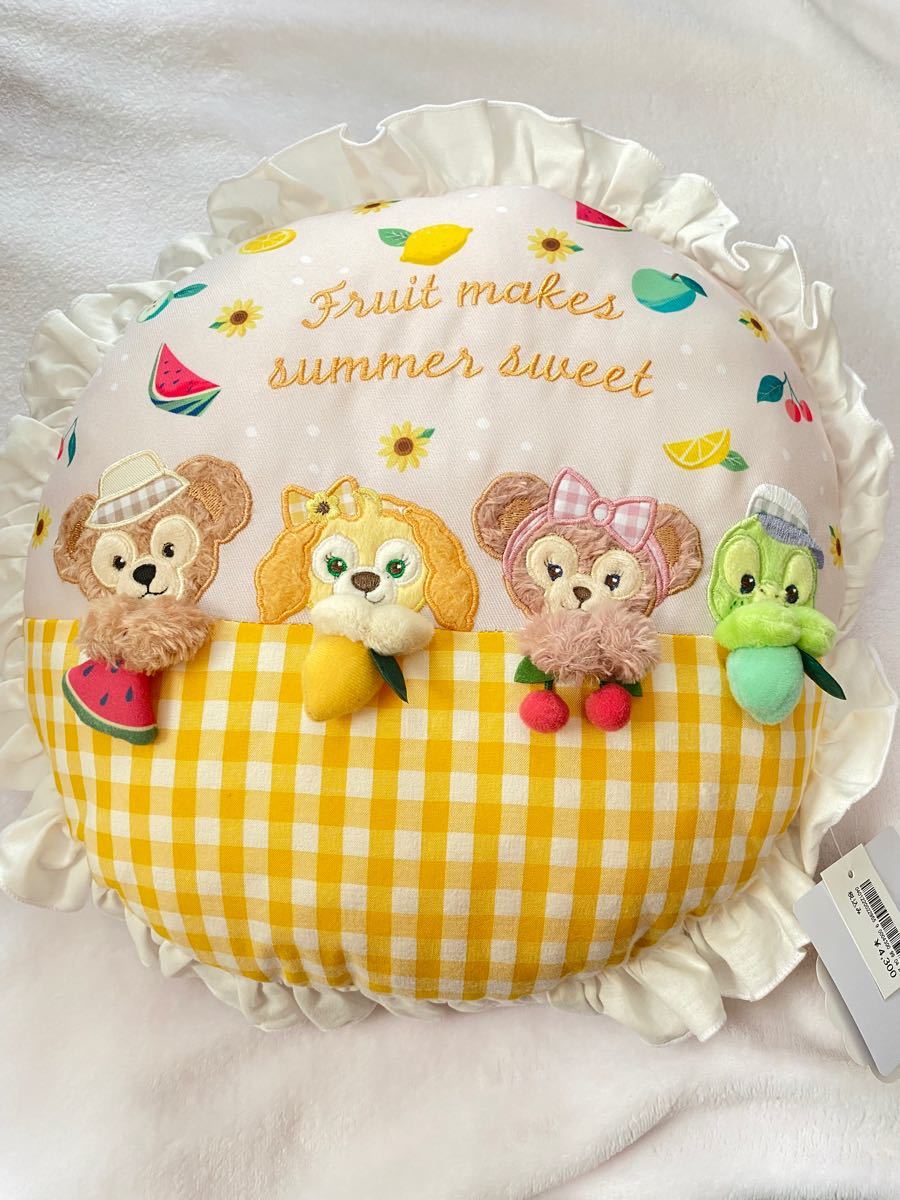 クッション テイスティサマーサプライズ ダッフィー&フレンズ クッション テイスティサマーサプライズ ダッフィー&フレンズ