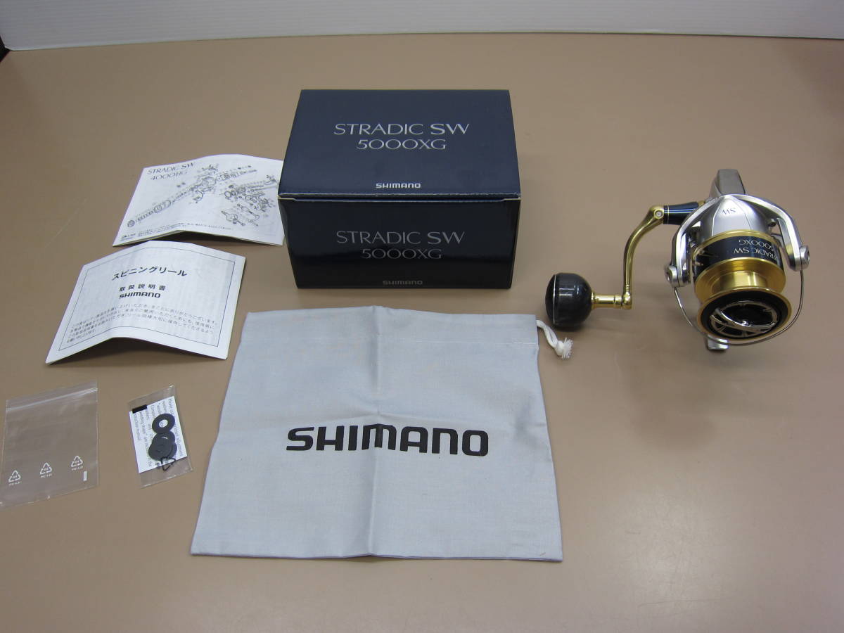 K123 06 リール 品 SHIMANO/シマノ 18ストラディック SW 5000XG/収納袋