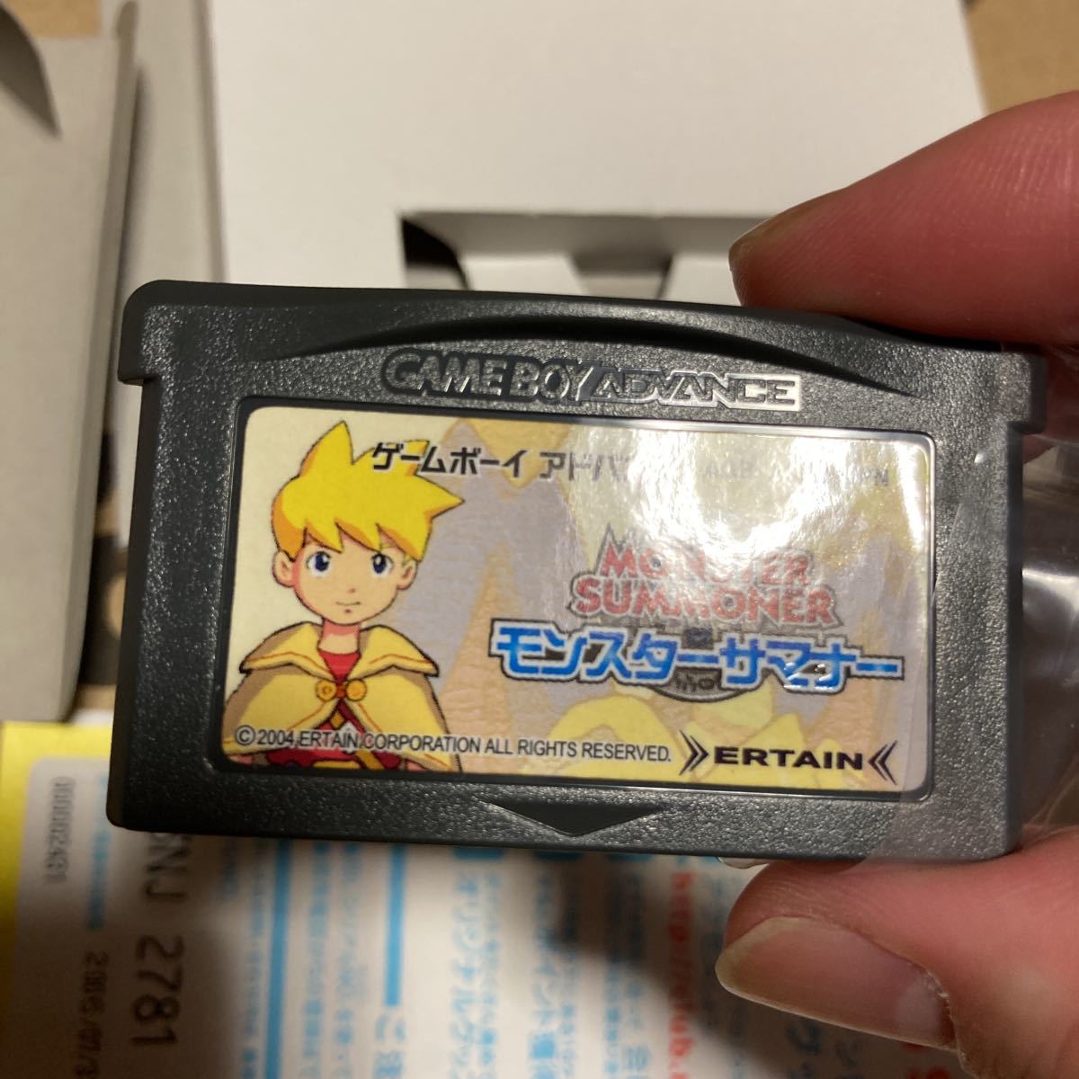 ゲームボーイアドバンス　モンスターサマナー　ＧＢＡ　送料込　中身美品