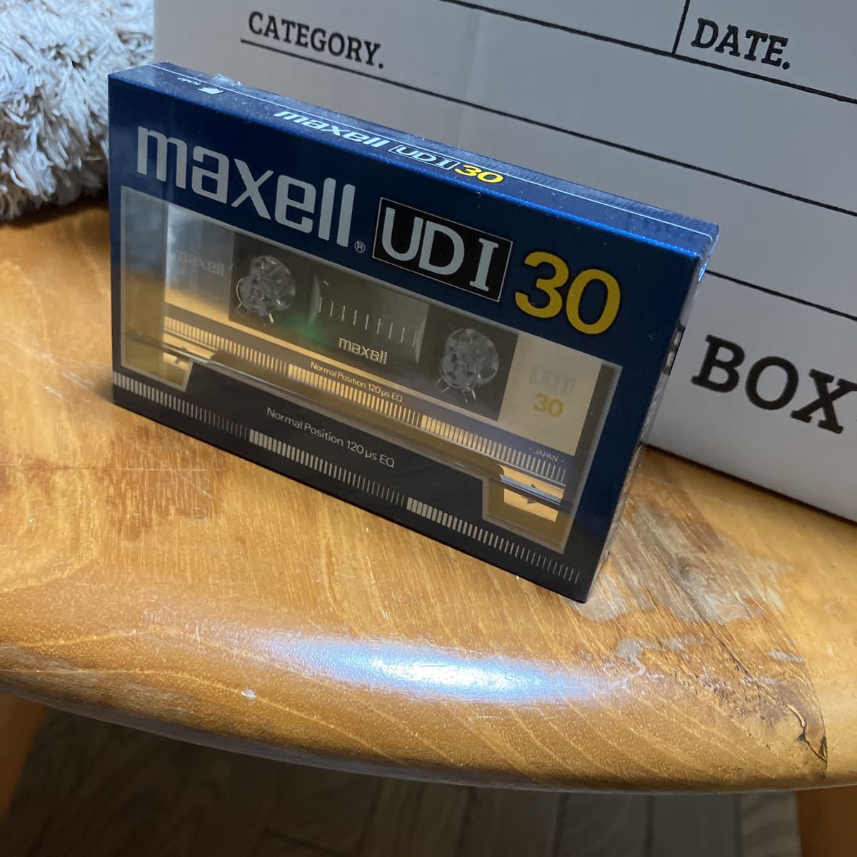 maxell カセットテープ マクセル UD1 30 奇跡の未開封　貴重　レア　ビンテージ　当時物　ノーマル 昭和レトロ　入手困難　最終値下げ_画像3