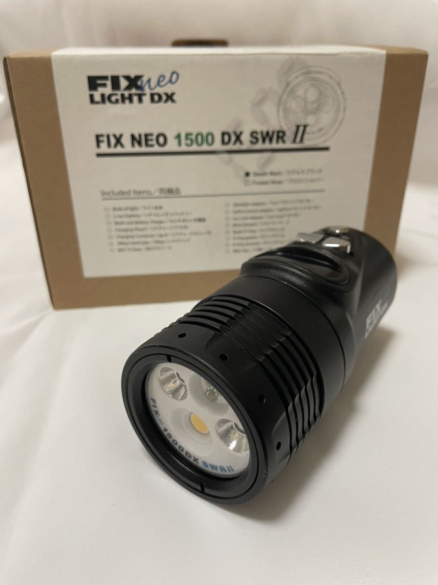 【新品同様】Fisheye フィッシュアイ FIX NEO 1500DX SWRII _画像1