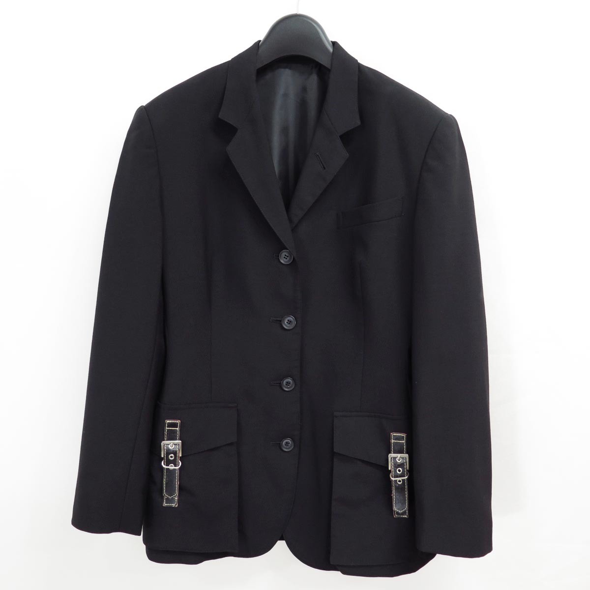Jean Paul GAULTIER FLAP BELT POCKET WOOL JACKET VINTAGE ジャン