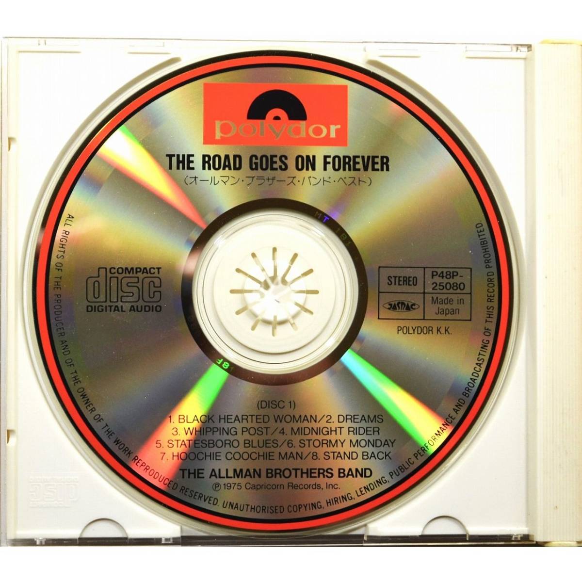 【2CD】The Allman Brothers Band / The Road Goes On Forever ◇ オールマン・ブラザーズ・バンド ◇ 栄光への道のり ◇ 国内盤 ◇_画像2