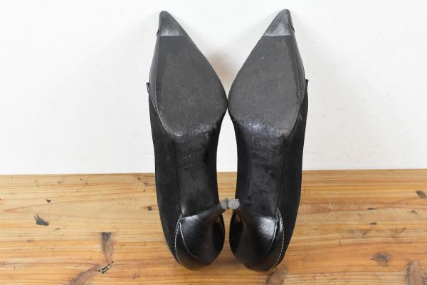 パンプス AW A3783 Christian Dior ディオール 金具 ハイ シューズ