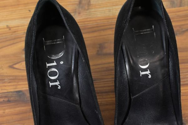 パンプス AW A3783 Christian Dior ディオール 金具 ハイ シューズ