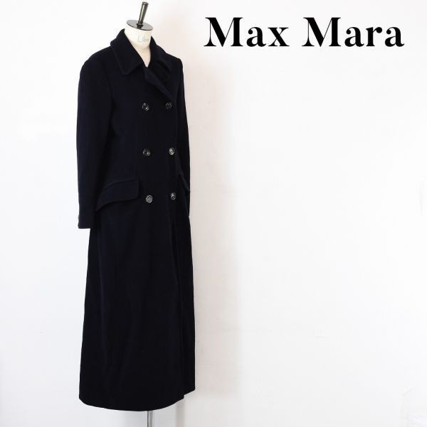 Max Mara SPORTMAX ロングコート カシミヤ イタリア製 ブラック-